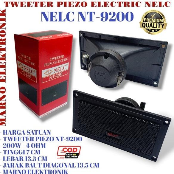 TWEETER KOTAK NELC NT-9200 200W TWITER TWETER TWITTER PIEZO TWEETER ASLI ORIGINAL ORI