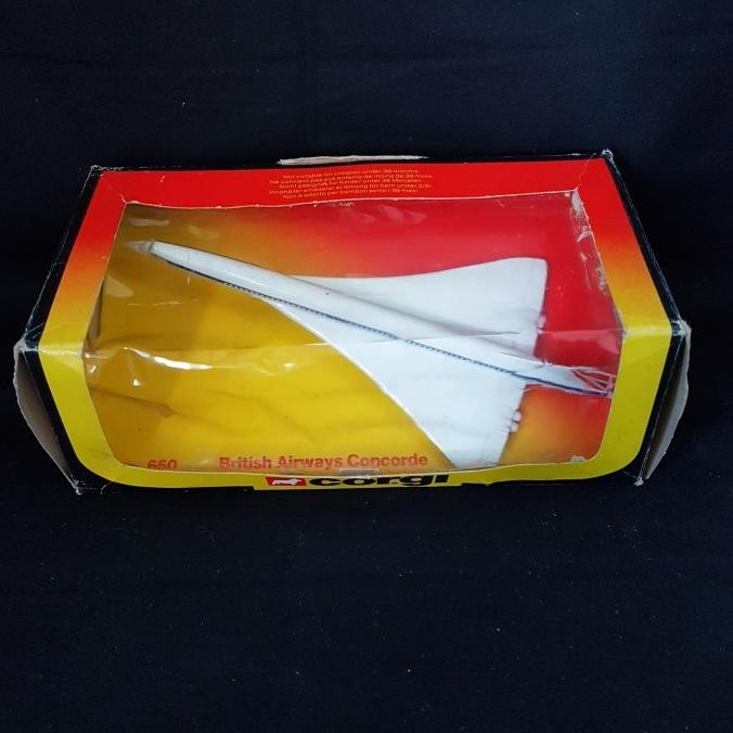 CORGI Vintage Diecast England 660 British Airways Concorde