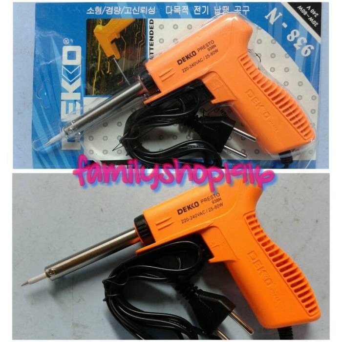 SOLDER DEKKO 938N/SOLDER TEMBAK DEKKO/SOLDER DEKKO/SOLDER/DEKKO 938N