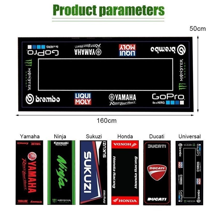 Karpet Motor Banner Custom Karpet Alas Motor Dan Bengkel 50x160cm / Banner Karpet Motor Alas Motor