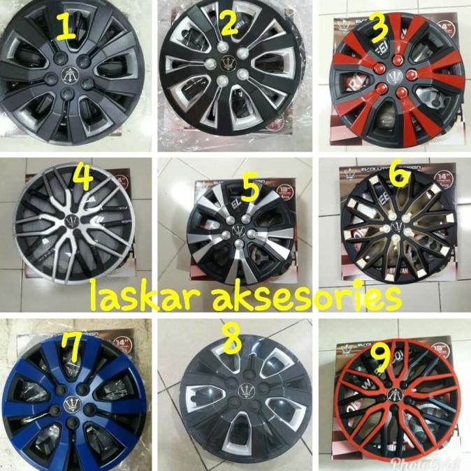 Jual Onderdil Dop Roda / Velg Mobil Toyota Innova Ring 13 / 14
