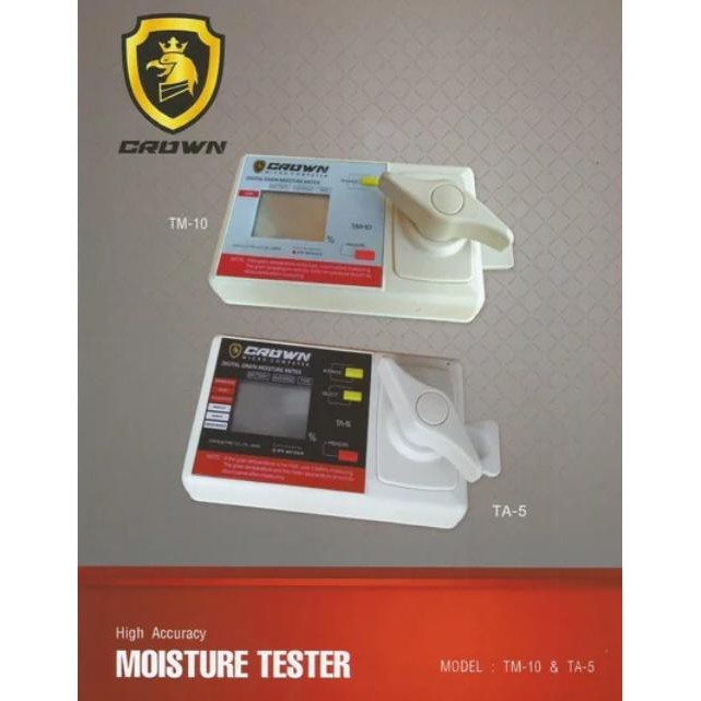 Alat Ukur Kadar Air Padi Gabah Gandum Moisture Tester Crown Tester