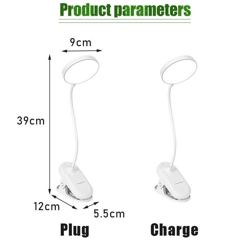 Lampu Lampu Belajar Jepit Meja / Lampu Belajar  Portable Charger Led / Lampu Meja Lampu Belajar Jepi