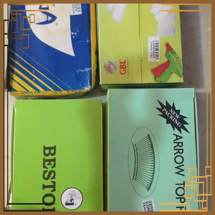 

[SGW] TOP PIN SAGA 35 MM - ISI REFILL TAG GUN - TAG PIN ISI 5000 PCS