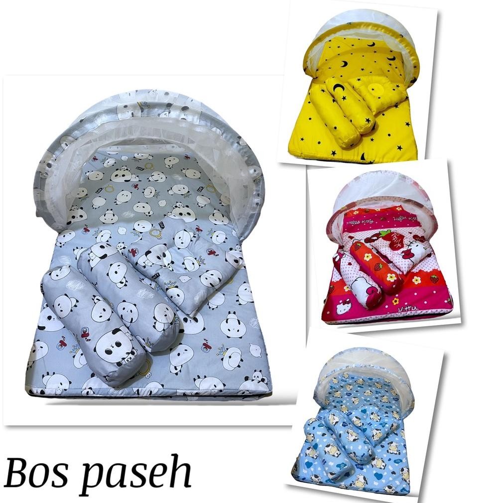 kasur matras kelambu / kasur bayi / matras kelambu set bantal guling / matras kelambu