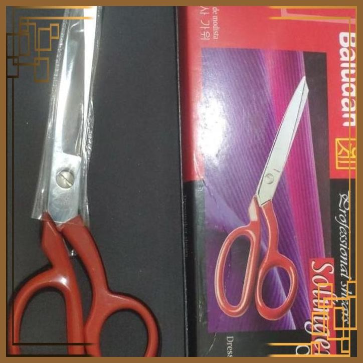 

[SGW] GUNTING KAIN MERK BALUDAN SOLINGAN QUALITY 8 INCH - MERAH