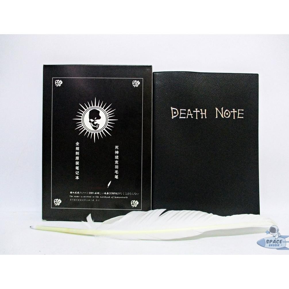 

gh-45 Buku Death Note Replika Asli Termurah Free Pen Bulu Premium