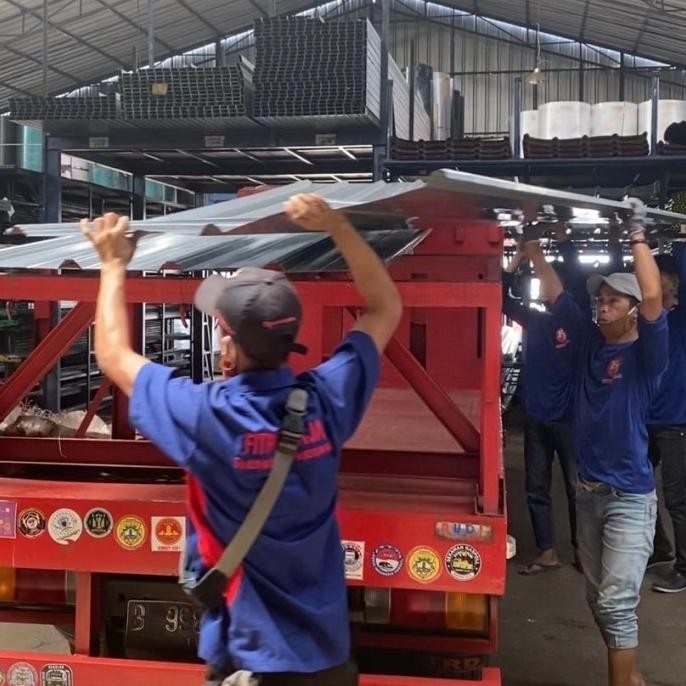 Besi Hollow/Hollo/Holo Hitam Ukuran 75X75 Tebal 2.0 (Asli 1.7 Mm) | Material