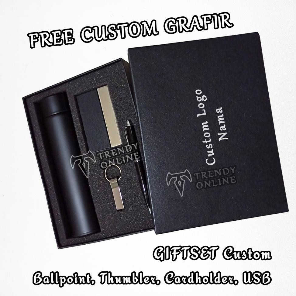

TU26 Gift set, Hampers, Souvenir Ballpoint, set hadiah Thumbler Pulpen, Giftset Exclusif Original