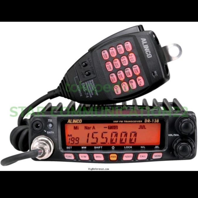 Alinco DR138 RIG Alinco DR-138 Pengganti DR135