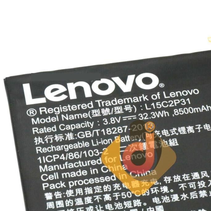 Baterai L15C2P31 Lenovo Yoga Book Yb1-X90F X90L X91F X91L X91X Sb18C04