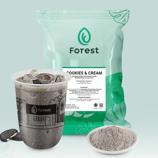 

Bubuk Numan Cookies And Cream Powder - Forest Bubble Drink