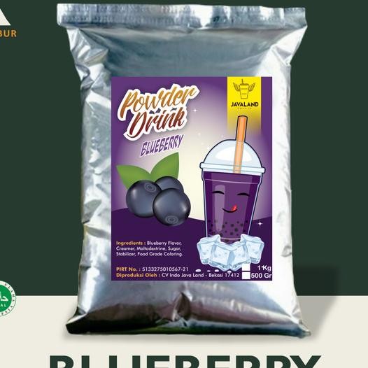 

Buah Blueberry Bubuk Numan Powder Drink Javaland