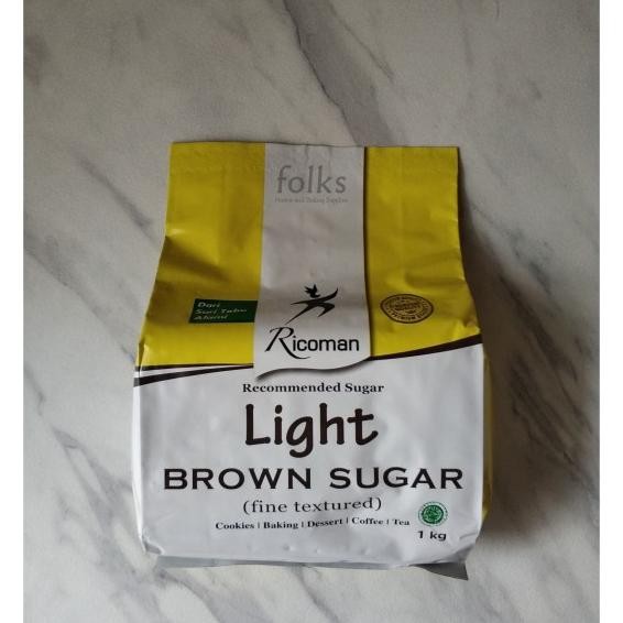 

Ricoman Light Brown Sugar 1 Kg