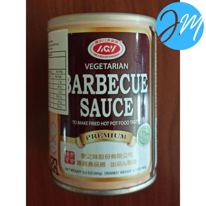 

AGV Barbecue Sauce 260gr / Vegetarian BBQ Saus / Sa Cha Ciang Barbeque PM