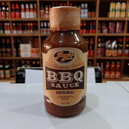 

sauce saus saos barbecue barbeque BBQ jays jay's kitchen 500gr PM