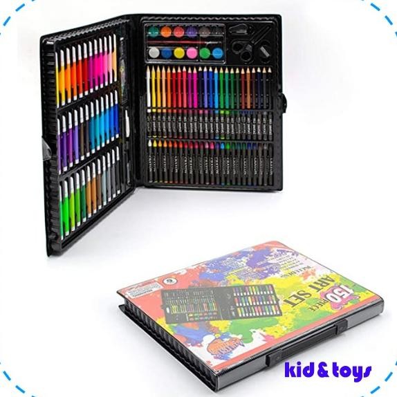 

Termurah Pensil Warna 150 Pcs Alat Tulis Set Crayon Colouring Set 150 Pcs Art Set Alat Gambar/Mewarnai Terlaris