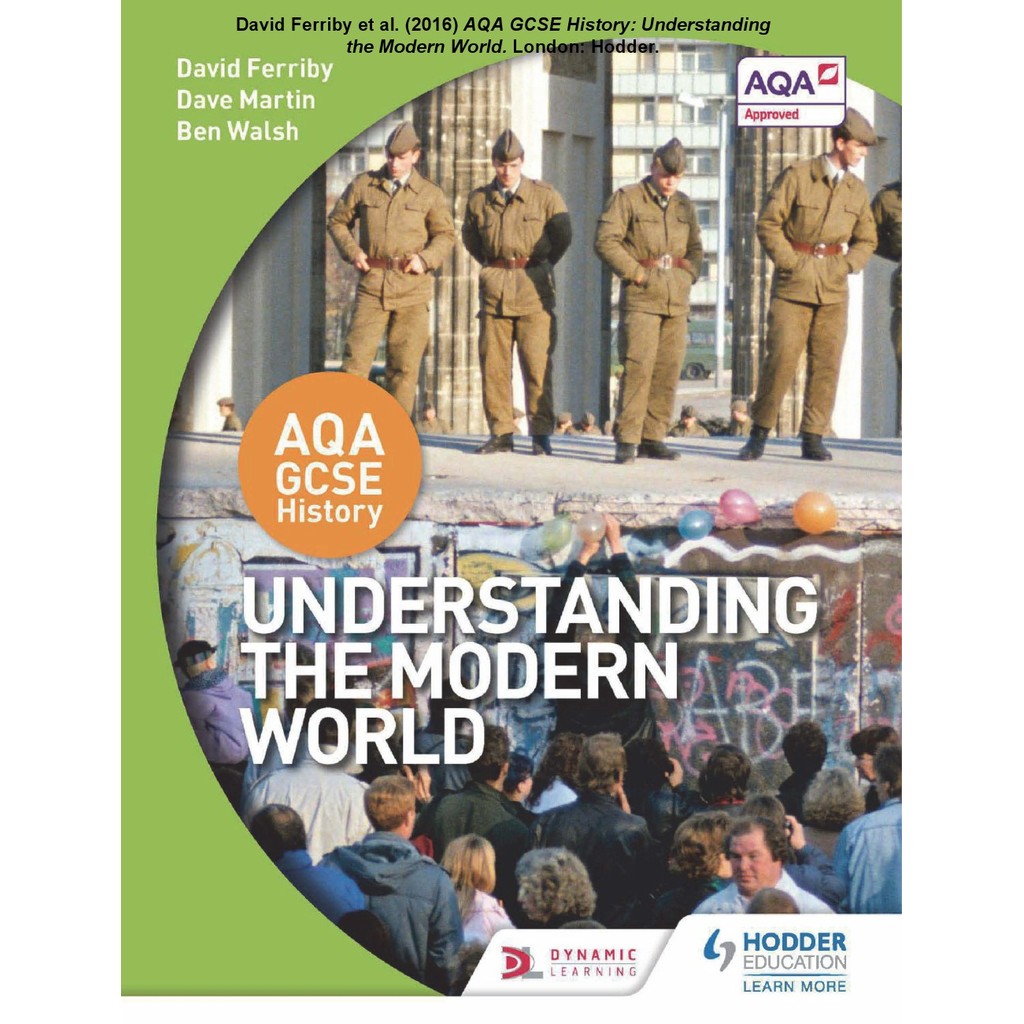 

Understanding the Modern World ( D )