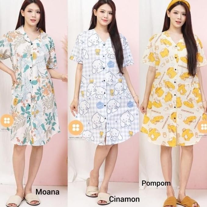 Promo Baju Tidur Dewasa/Baju Tidur Wanita/Baju Tidur Murah/Piyama Dewasa Ori Gelavianssifa