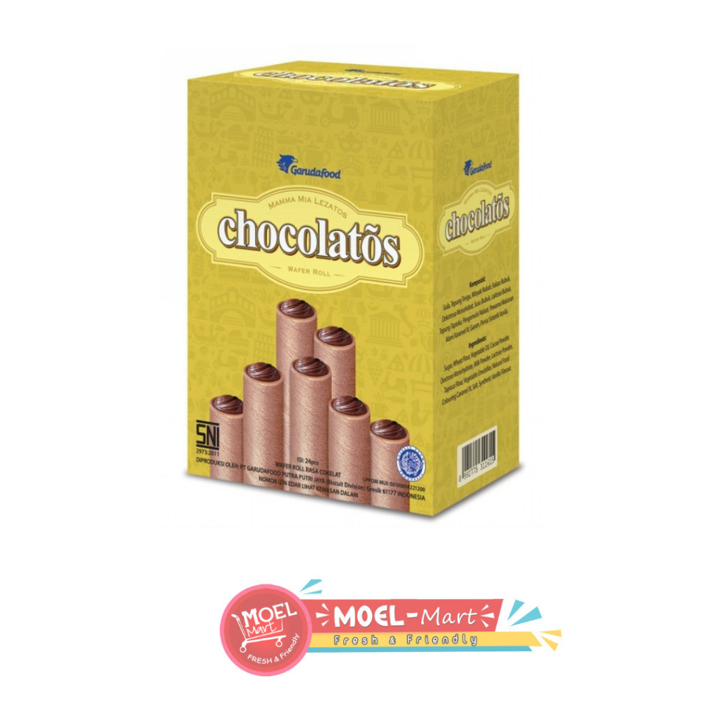 

CHOCOLATOS WAFER STICK 24X14GR BOX