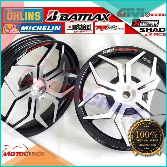Velg Racing Tapak Lebar POWER Mio J Mio Soul Gt STAR 140BZ4 tools n p