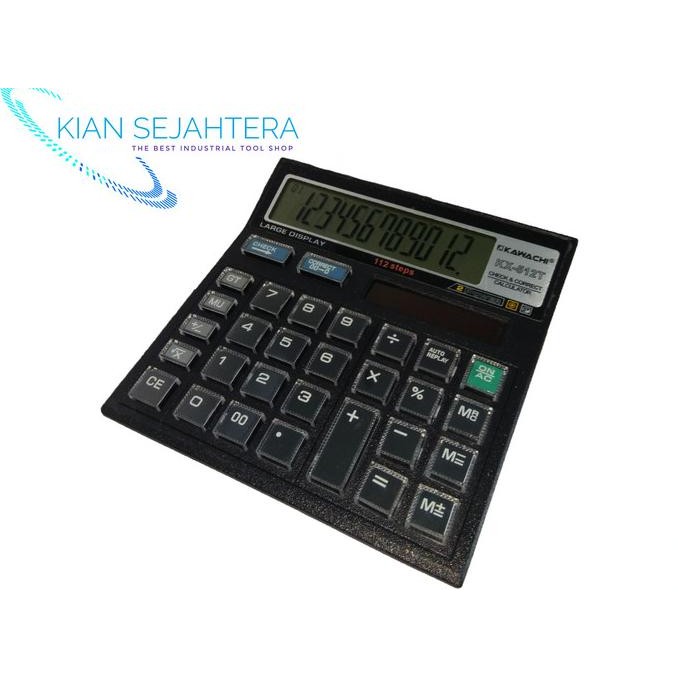

Ow42 Kalkulator kawachi kx 512t electronic calculator 12 digit Sale