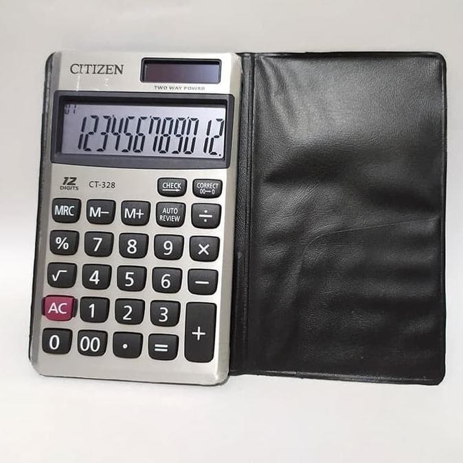 

gq-68 Kalkulator Citizen CT-328 12Digit CoverBook Mini Original