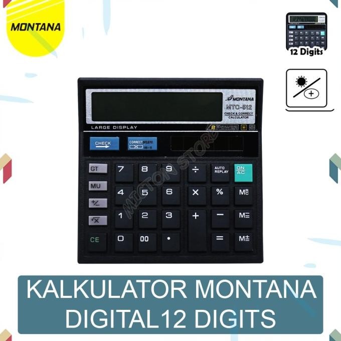 

er-90 MICTON Kalkulator Kantor Kalkulator Besar Calculator 12 Digits Murah Viral