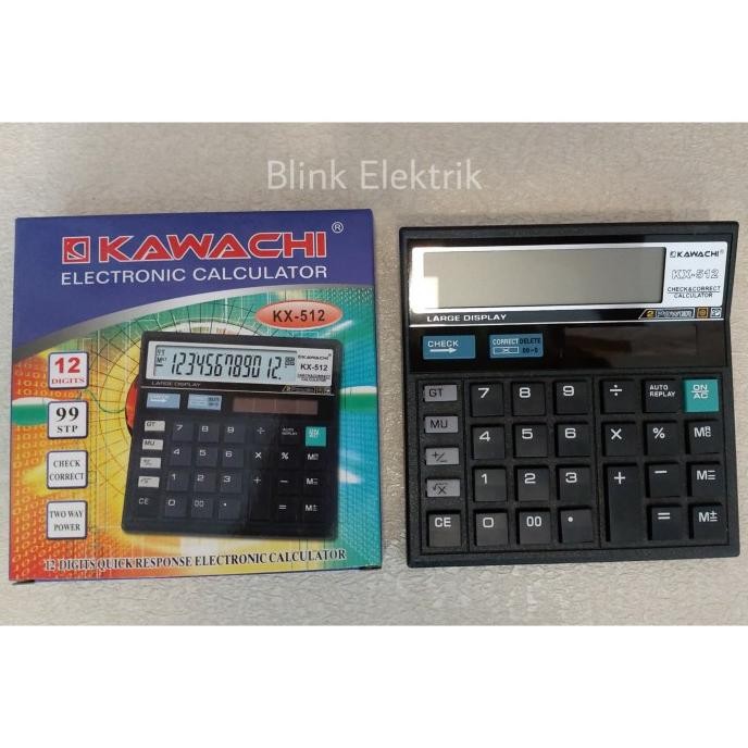 

He13 Kalkulator Kawachi KX-512 - 12 DIGITS Original