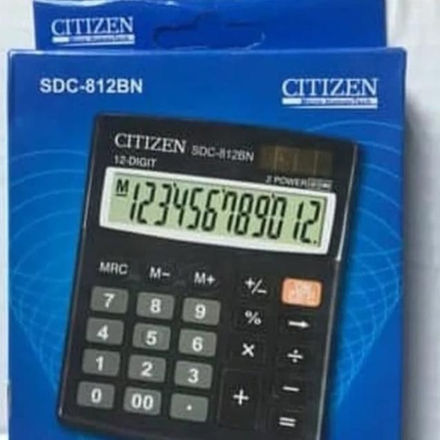 

GF21 kalkulator citizen sdc 812 BN Hemat