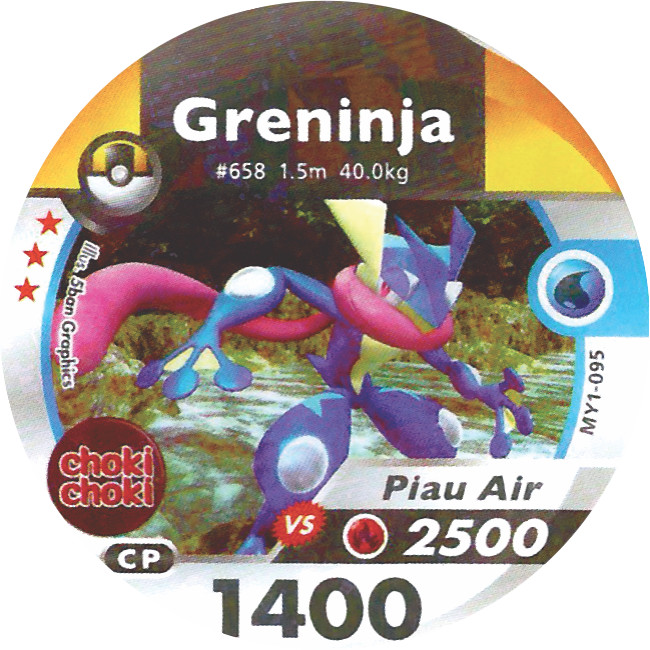 Kartu Pokemon Medalion Choki Choki Greninja