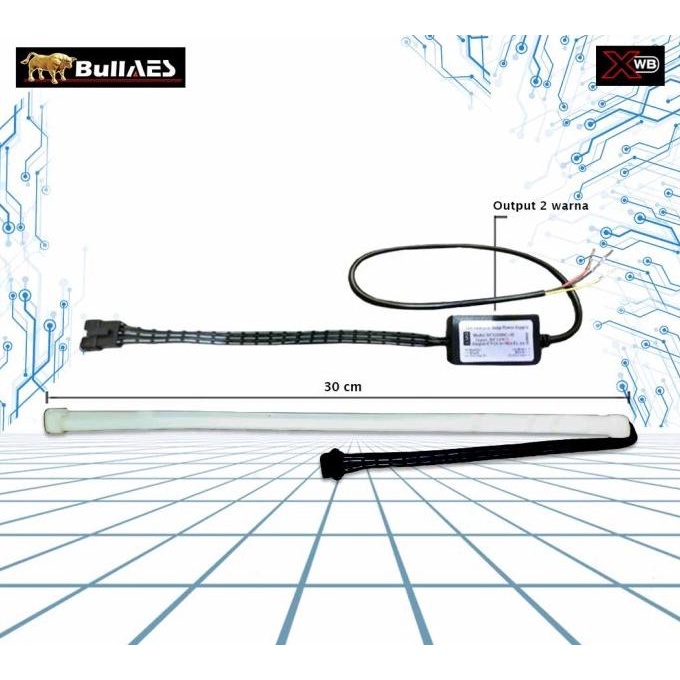 DRL FLEKSBIEL 30 CM 2 MODE RUNNING SEIN SLOWLY FLOW I DRL 30 XWB