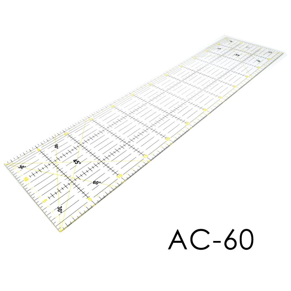 

Trending Freya Ac-60 Quilting Ruler - Penggaris Jahit Quilting 15Cm X 60Cm