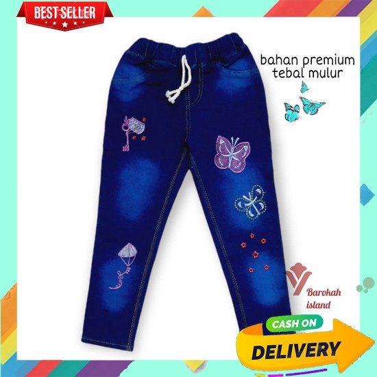 Selana Panjang Anak Perempuan Model Kulot Bahan Kringkel Pakaian Anak Umur Usia Tahun Bulan 0 1 2 3 