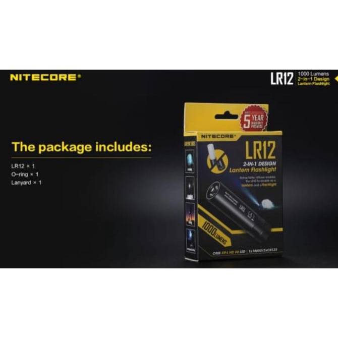 Flashlight Nitecore LANTERN LR12