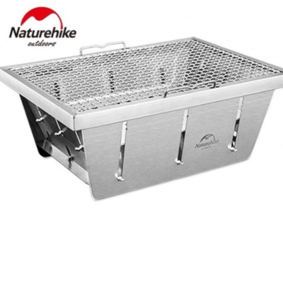 Alat panggang naturehike NH20CJ006 barbeque stainless folding grill