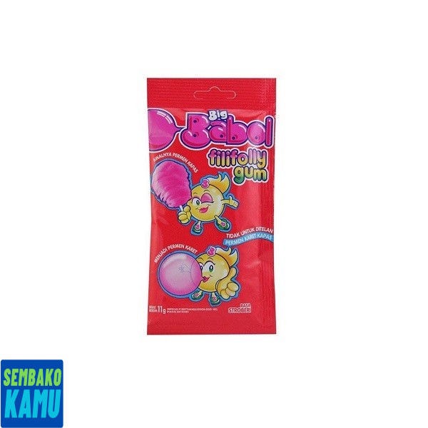 

Big Babol Filifolly Gum Strawberry 11 gr - Permen