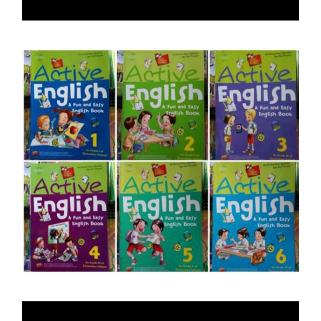 

Kirim Langsung.. Active English Bahasa Inggris SD kelas 1 2 3 4 5 6 KTSP Global Tiga Serangkai VC8