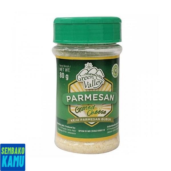 

green Valley Parmesan Cheese 80 gr - Keju