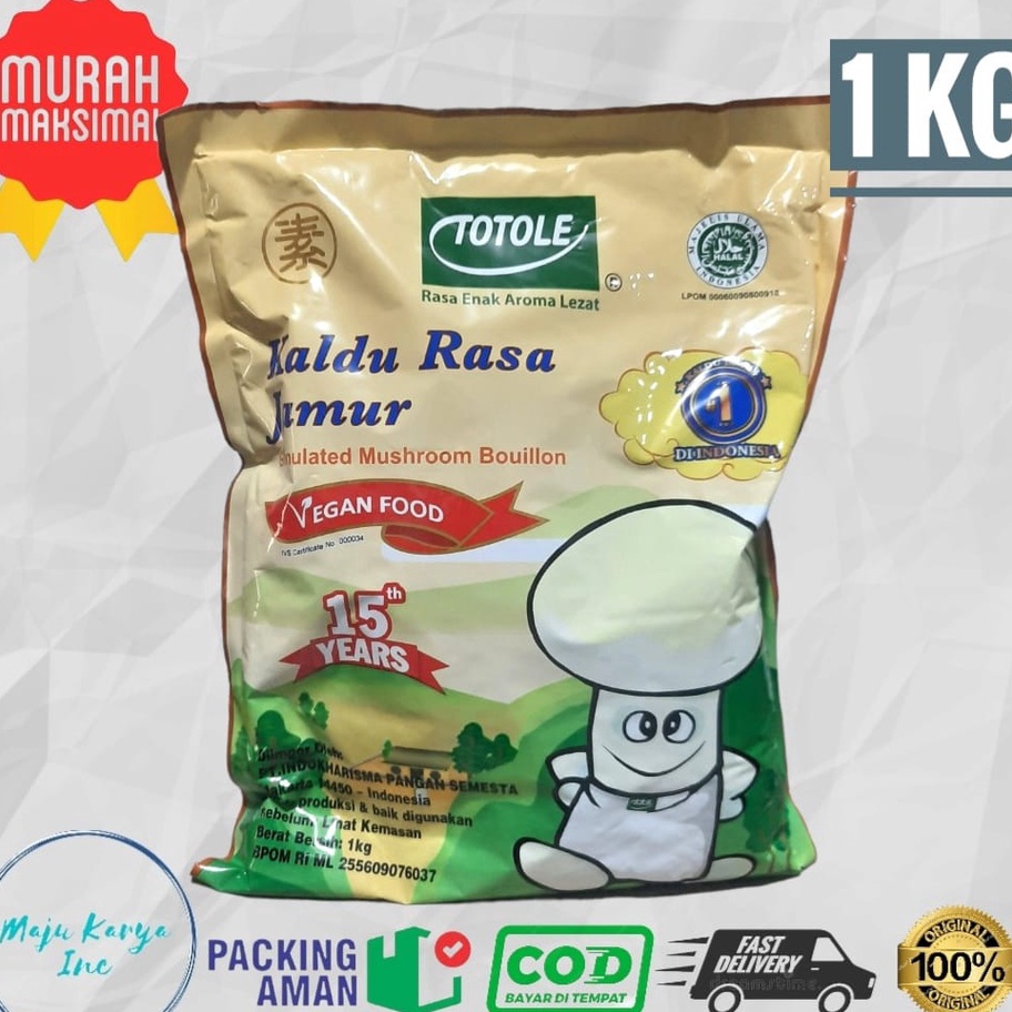 

➔➝✺❇ Totole Kaldu Jamur 1 kg Ready Stock