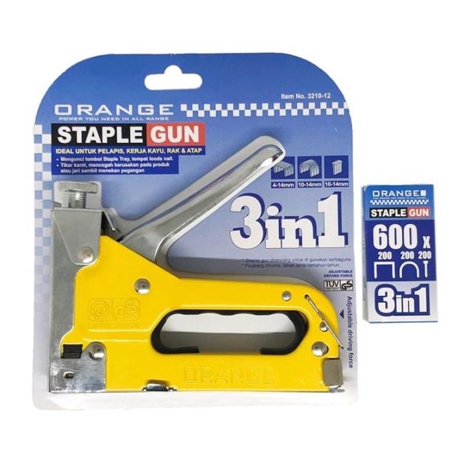 

GHRR-66 Staples Tembak Ukuran 13/8 5000 Pcs Gun Tacker Stapler Jok Staples dan Isi Stapler Perekat Powerfull T7A
