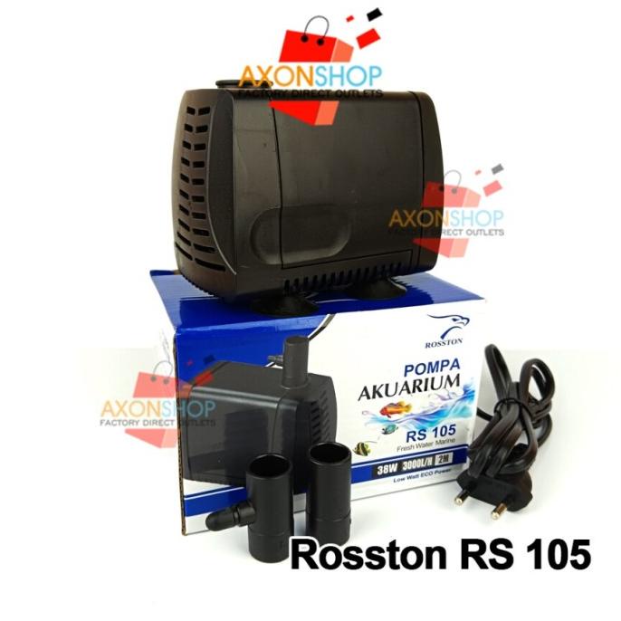 <<<<<] Rosston RS 105 Pompa Air Aquarium Hidroponik Celup Kolam Pump