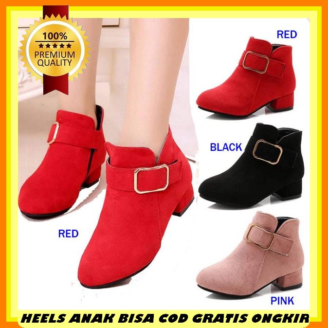 Hill Jinjit Hills Hak Tinggi Hils Korean Kekinian Sepatu Anak Perempuan Import Terbaru Korea 2023 Sa