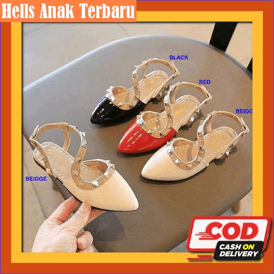 Sandal Pesta Perempuan Best Seller High Hills Terbaru Kekinian Hak Anak Cewe Gratis Ongkir Sendal Ha