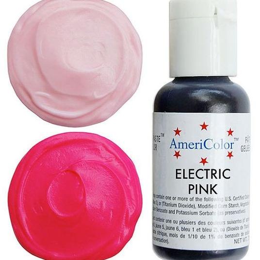 

}}}}}}] Americolor Softgel Paste - Electric Pink pewarna merah muda elektrik