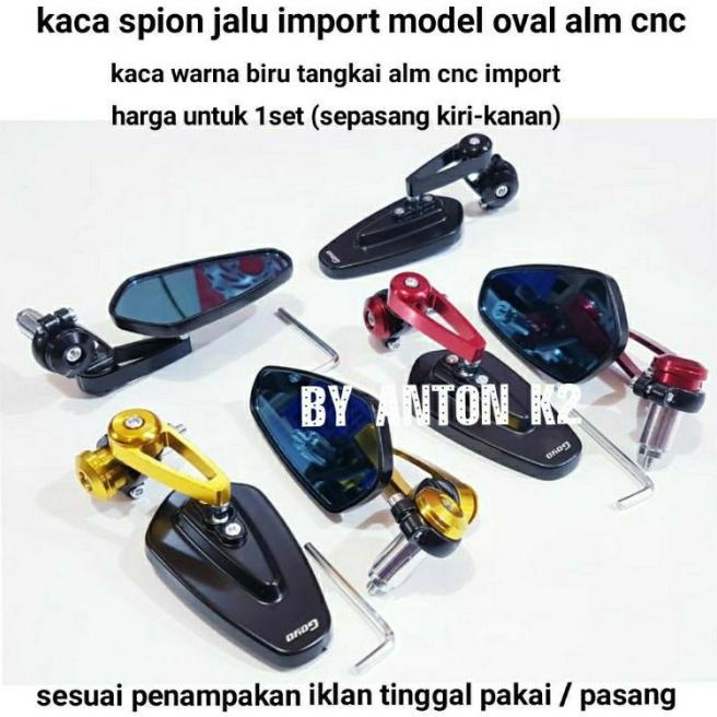 Kaca Spion Jalu Bandul Stang/Bar End Variasi Motor Vario 160/Vario New