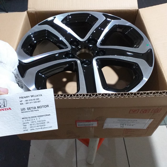 VELG BAN RODA MOBIL HONDA HRV FACELIFT TIPE E ORIGINAL