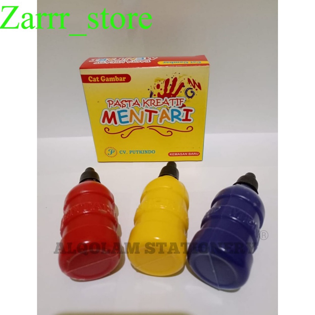 

WER-70 50ml SATU PACK Pasta Kreatif Mentari Cat Gambar Cat Finger Painting Must Buy