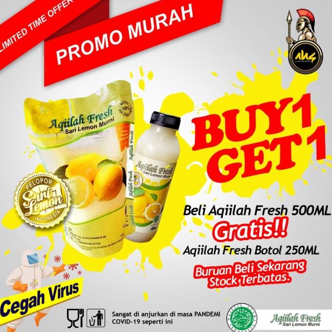 

Aqiilah Fresh" Sari Lemon 100% Murni & Alami