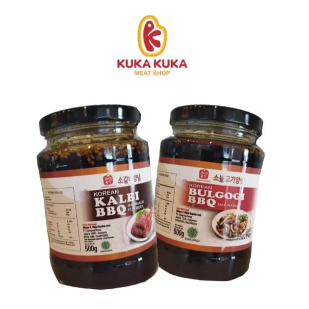 

Super Sale JINSUNG BBQ Korean Bulgogi & Kalbi BBQ / Marinasi Sauce 500gr ★★★★